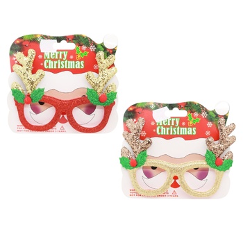 Прикраса святкова Carnival Окуляри декоративні - купити, ціни на ULTRAMARKET - фото 1