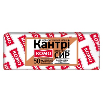 Сир Комо Кантрі 50% - купити, ціни на ЕКО Маркет - фото 1