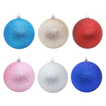 Ball Assorted Christmas Tree Decoration 10cm - buy, prices for COSMOS - photo 1