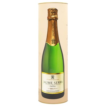 Вино игристое Jaume Serra Cava Brut белое брют 11,5% 0,75л - купить, цены на ULTRAMARKET - фото 3