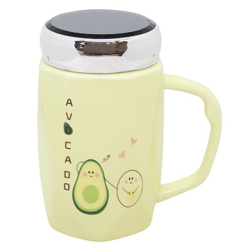 Ceramic Cup Avocado 450ml - buy, prices for - photo 3