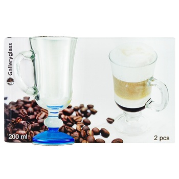 Galleryglass Mulled Wine Colored Glass Mugs Set 200ml*2pcs - buy, prices for Auchan - photo 1