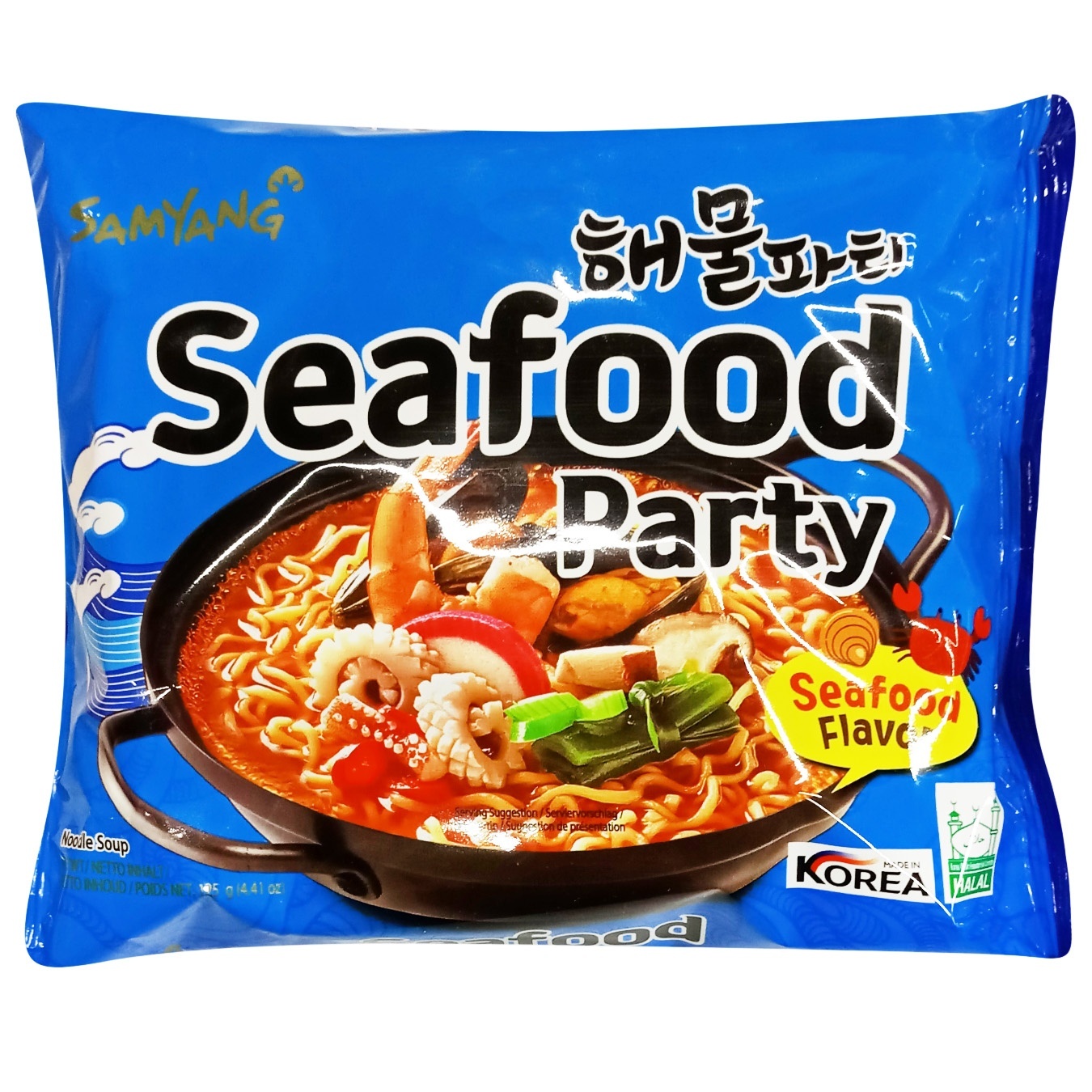 

Лапша Samyang Рамен со вкусом морепродуктов 120г