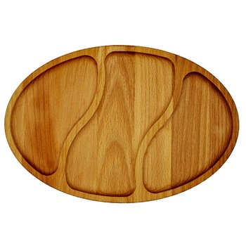 Wooden Combination Plate 29*19cm