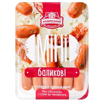 Сосиски Бащинський Баликові Міні 350г - купити, ціни на Auchan - фото 2