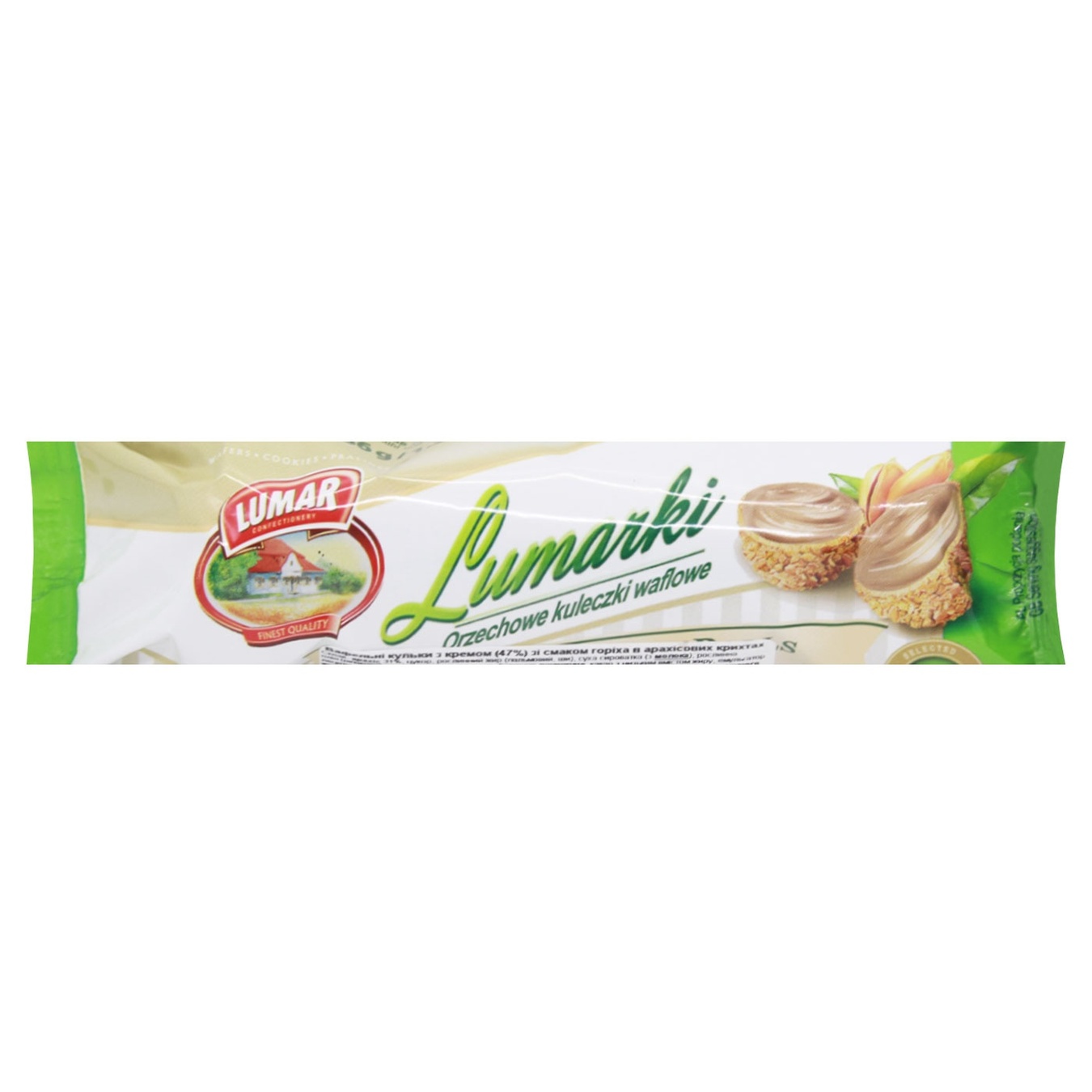 

Конфеты Lumar Lumarki вафельные с арахисовым кремом 36г