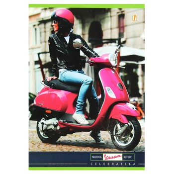 Yes Mopeds Checkered Notebook A5 60 sheets - buy, prices for - photo 4