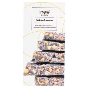 Ineo Products White Chocolate with Crisp and Currant without Gluten 100g - buy, prices for - photo 1