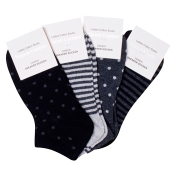 Vincent Creation Grey Women's Socks 35-38s - buy, prices for - photo 1