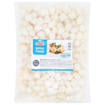 Vici Raw-frozen Scallops 1000g - buy, prices for Tavria V - photo 1
