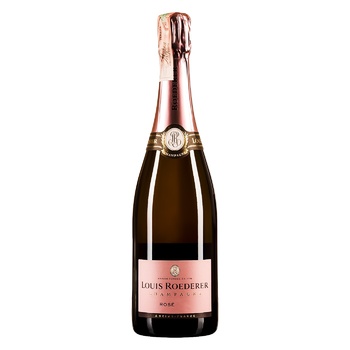 Шампанское Louis Roederer розовое брют 12% 0,75л - купить, цены на - фото 1