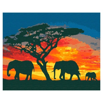 Riviera Blanca Evening Savannah Painting Set - buy, prices for - photo 1