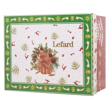 Набор чайный Lefard Christmas collection 180мл 2пр - купить, цены на - фото 3