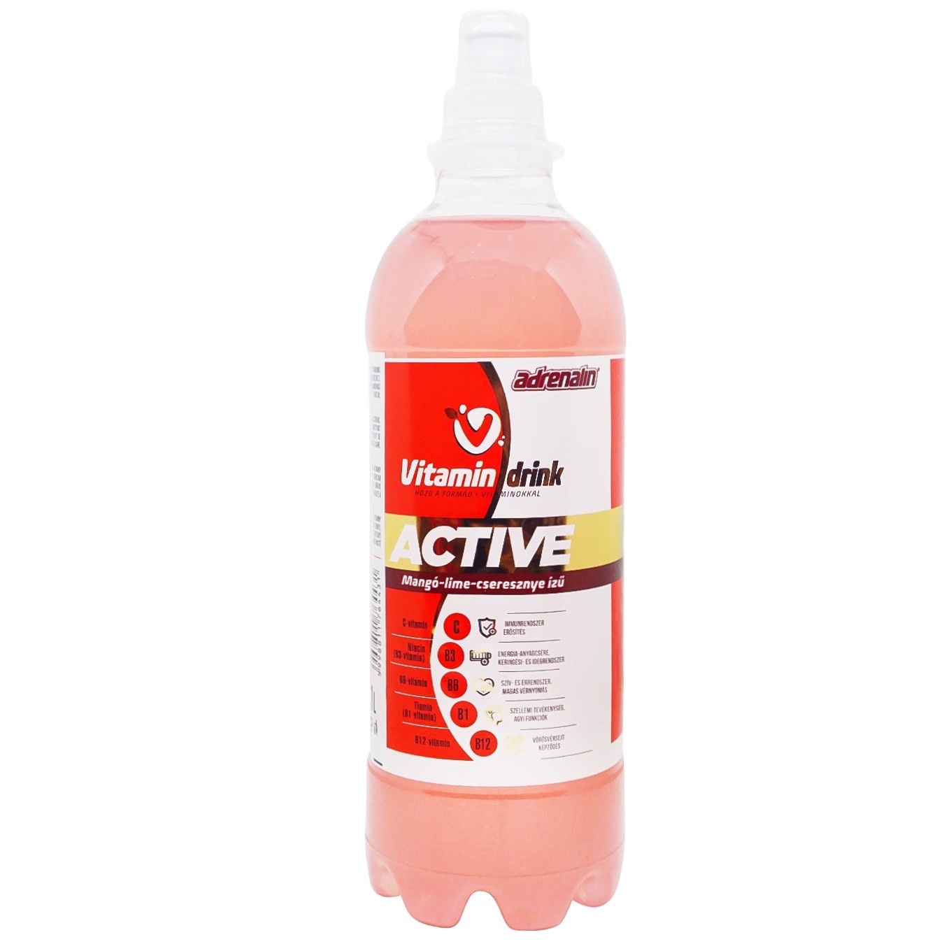 

Напиток Аdrenalin Vitamin Drink Active Манго-лайм-вишня 1000мл