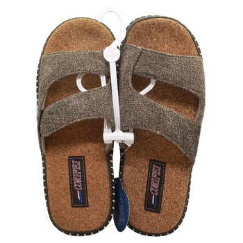 Corifei Men's Khaki Slippers - buy, prices for Tavria V - photo 1