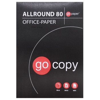 Бумага Go Copy Allround А4 80г/м2 500л - купить, цены на МегаМаркет - фото 2