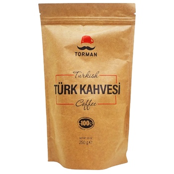 Torman Turkish Ground Coffee 250g - buy, prices for Auchan - photo 1