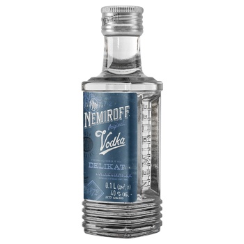 Водка Nemiroff Delikat 40% 100мл - купить, цены на AlcoHub - фото 2