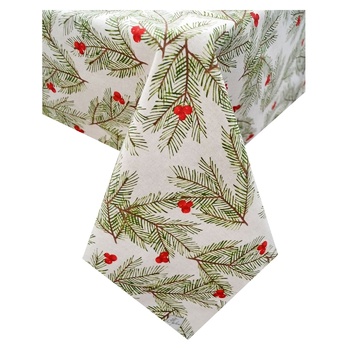 Provence Christmas Tree Tablecloth 136x300cm - buy, prices for COSMOS - photo 1