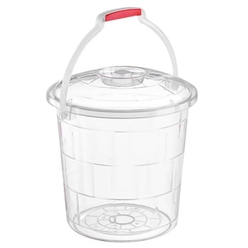 Bursev Tetris Transparent Plastic Bucket 5l - buy, prices for Tavria V - photo 1