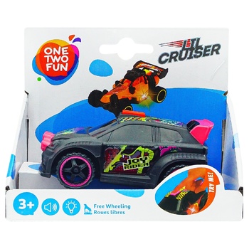 Іграшка One two fun Позашляховик світловий і звуковий в асортименті - купити, ціни на Auchan - фото 4