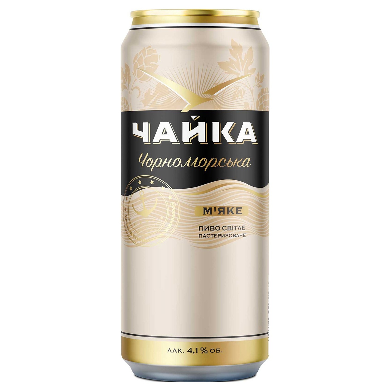 

Пиво ППБ Чайка Черноморская 4,5% 0,5л