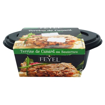 Feyel Duck Teryn with Sauterne Wine 170g - buy, prices for - photo 3