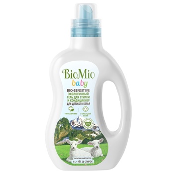 BioMio Baby Sensitive Conditioner-Washing Gel 1l - buy, prices for Vostorg - photo 1