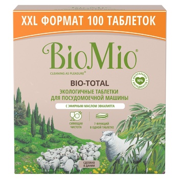 BioMio Ecological Tablets for Dishwashers 100pcs - buy, prices for - photo 1