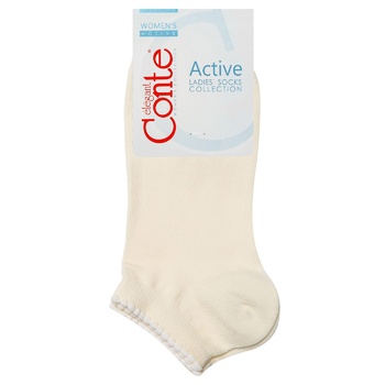 Conte Elegant Active Women's Socks s.25 Cappuccino - buy, prices for NOVUS - photo 1