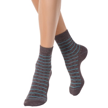 Conte Elegant Comfort Women's Socks s.25 Cacao - buy, prices for - photo 3