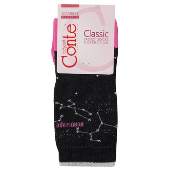 Conte Elegant Classic Socks for Women 17 C-46 SPR23 122CHR - buy, prices for Auchan - photo 1