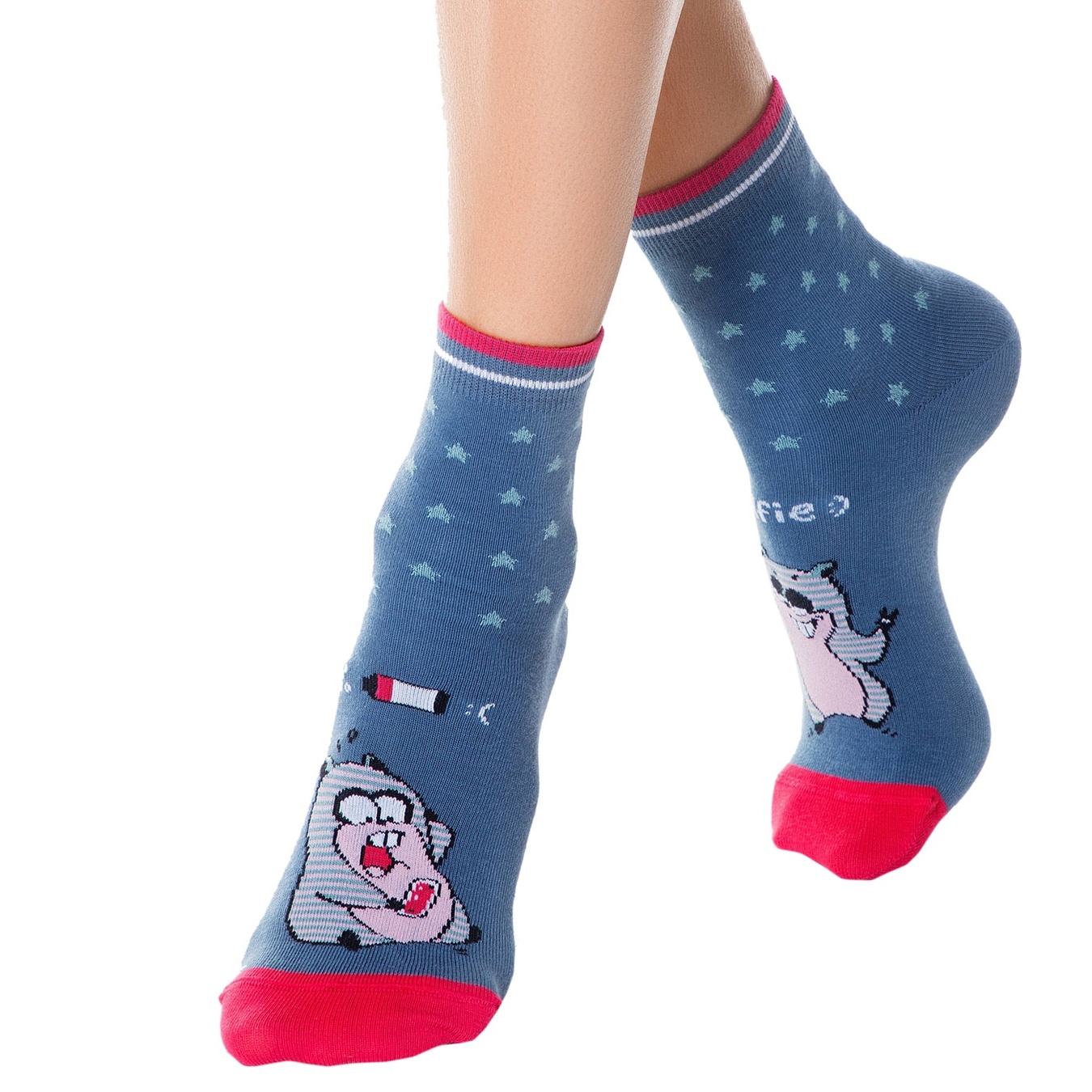 

Носки женские Conte Elegant Happy р.25 джинс