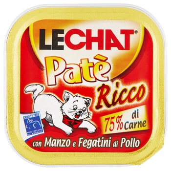 Monge Lechat Food Beef and Chicken for Cats 100g - buy, prices for - photo 1