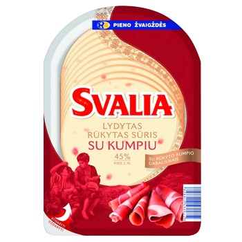 cheese svalya ham 45% 150g Lithuania