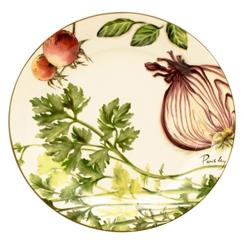 Тарелка Salatteria обеденная керамика 22.5см - купить, цены на - фото 1