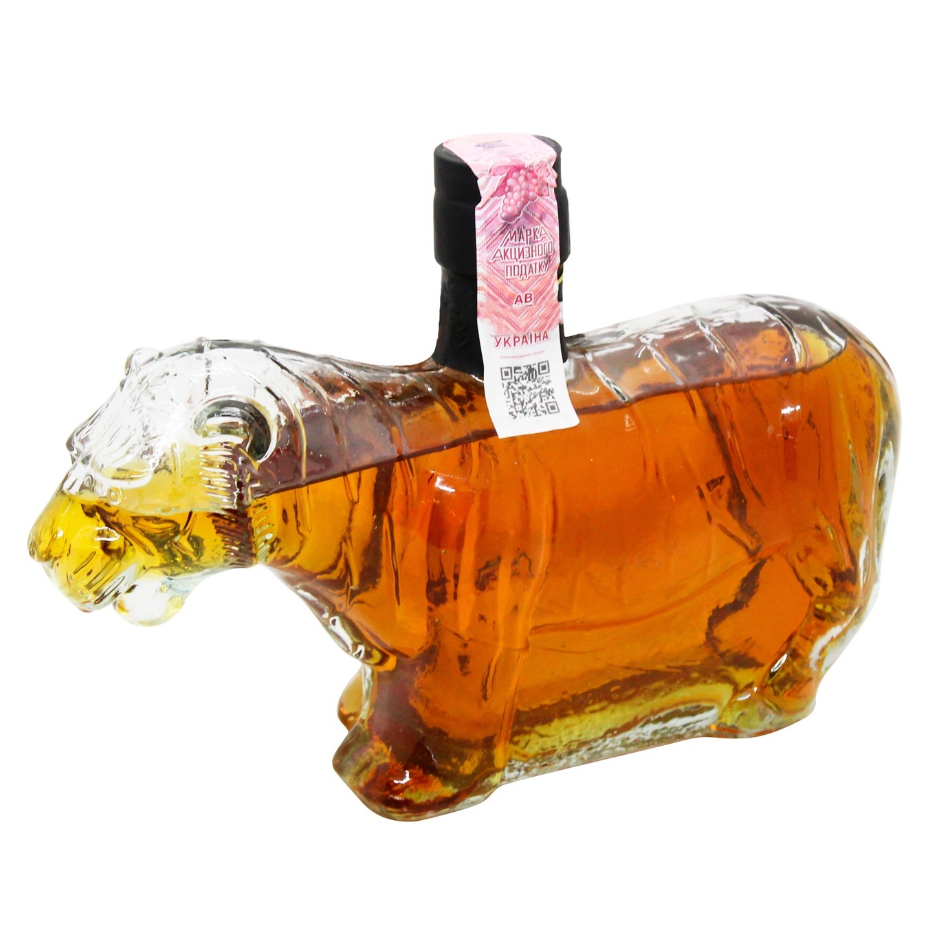 

Коньяк Art Glass Тигр 3* 40% 0,5л