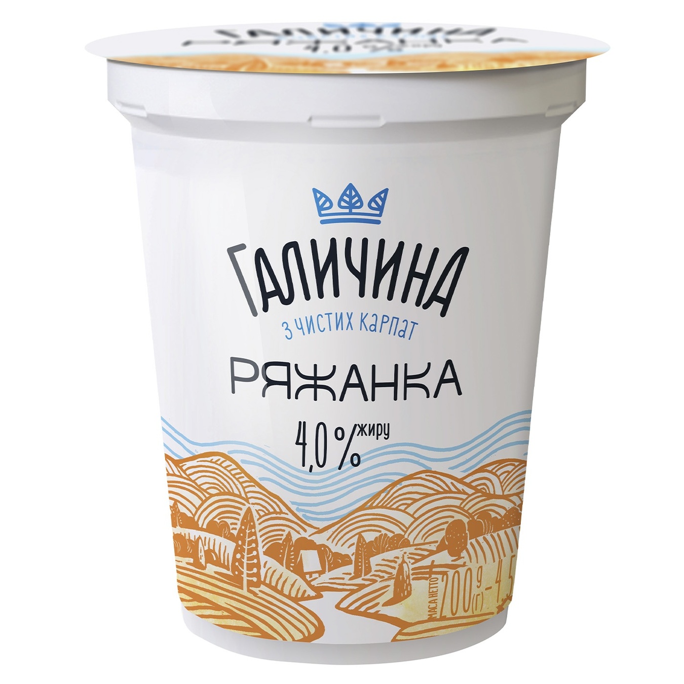 

Ряженка Галичина 4% 200г