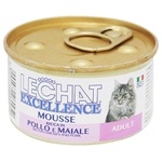 Monge Lechat Food with Pork and Chicken for Adult Cats 85g