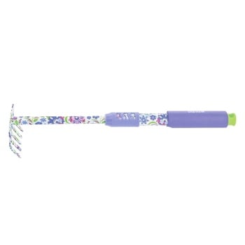 Palisad Flower Mint Rake Elongated Handle