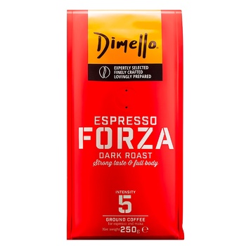 Кава Dimello Forza Espresso мелена 250г