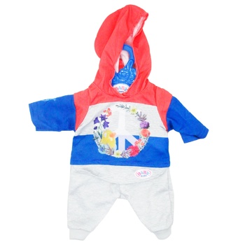 Baby Born Trendy Sports Suit Blue Doll Clothes Set - buy, prices for - photo 1