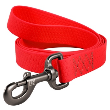 Waudog Collartex Waterproof Red Dog Leash 20mm 183cm - buy, prices for Auchan - photo 1