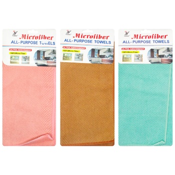 Yonic Microfibrer All-purpose Towels 30x30cm - buy, prices for COSMOS - photo 1