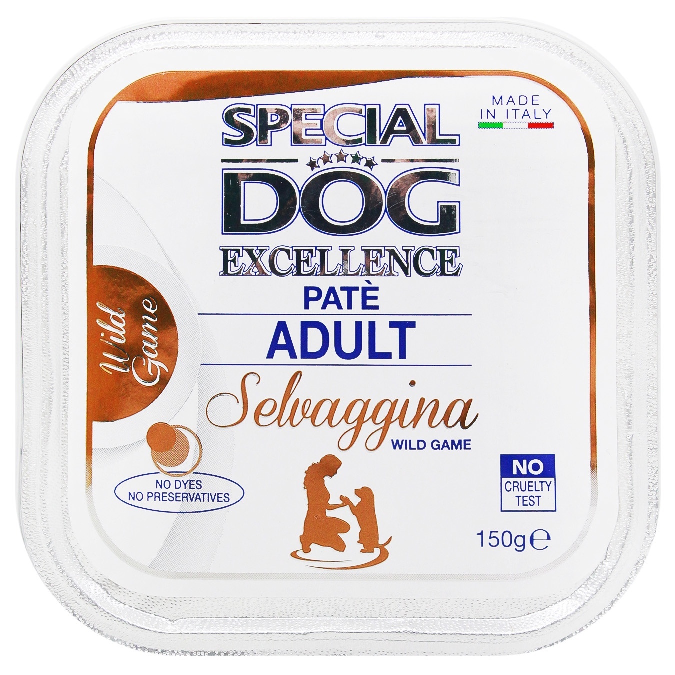 

Паштет для собак всіх порід Monge Special Dog Excellence Wild Game 150г