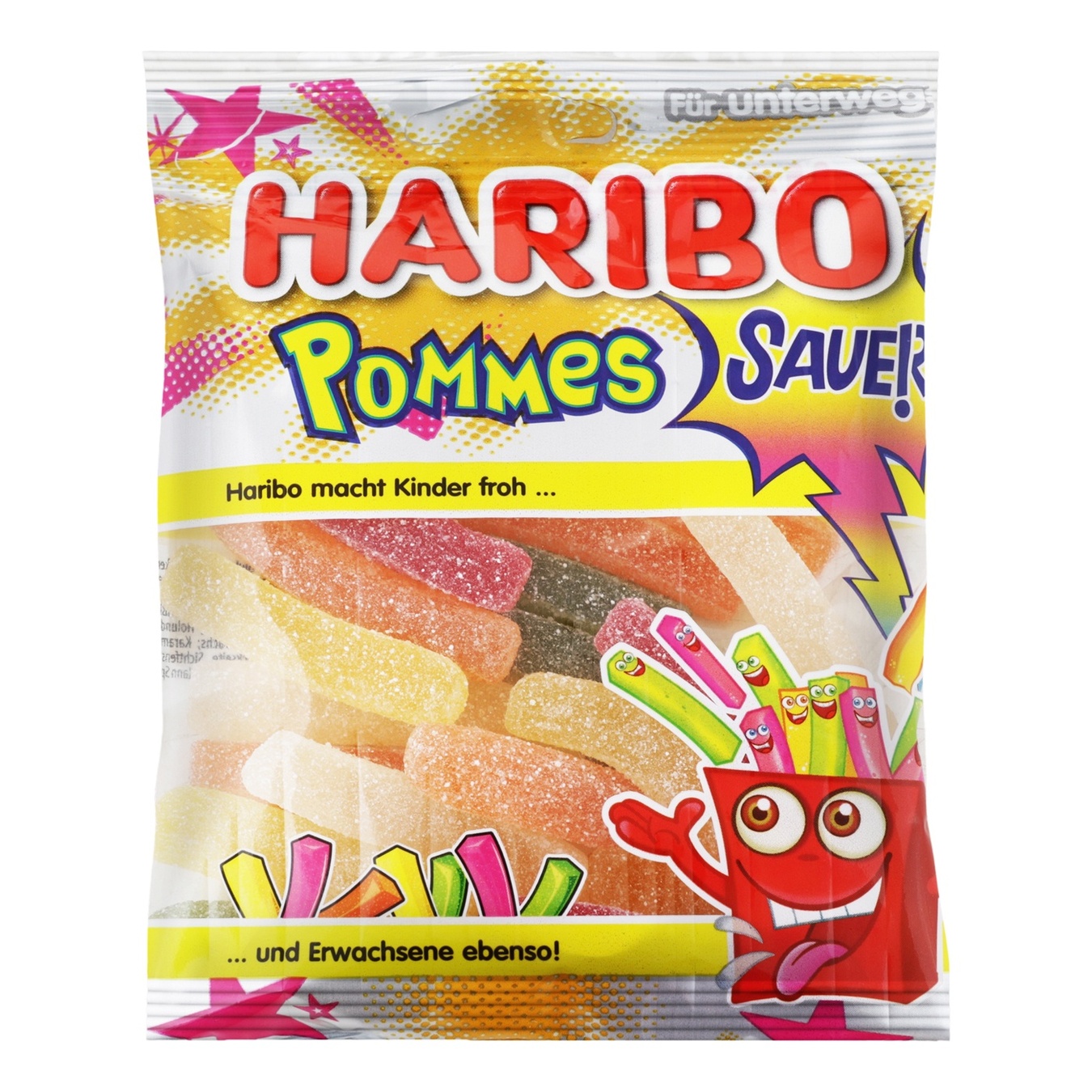 

Мармелад Haribo Кислый картофель фри 100г