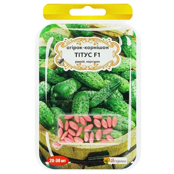 Yaskrava Titus Gherkin Cucumber Seeds 20-30pcs Dragee - buy, prices for Auchan - photo 1