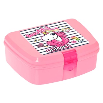 Children's Herevin Unicorn Lunchbox - buy, prices for Vostorg - photo 1