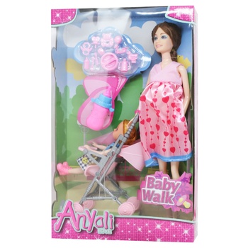 ZED Pregnant Doll with Baby and Accessories Play Set in assortment - buy, prices for EKO Market - photo 3