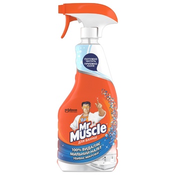 Mr.Muscle Bathroom Cleaner 500ml - buy, prices for METRO - photo 1